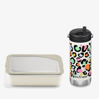Kid's Lunch Box and Water Bottle Set