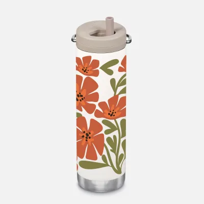 20oz TKWide with Twist Cap - Fall Flowers