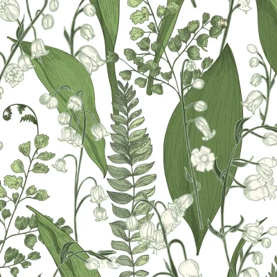 16oz TKWide ja Café Cap - Lily of the Valley