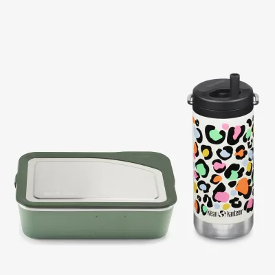 Kid's Lunch Box and Water Bottle Set